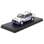 FIAT 131 ABARTH SANREMO RALLY 1977 LIVIO LORENZELLI/FRANCO COLLORAFI1:43 Trofeu Auto Rally Modellino