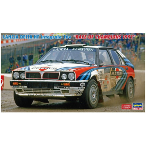 LANCIA DELTA HF INTEGRALE 16V RALLY "RACE OF CHAMPIONS 1991" KIT 1:24 Hasegawa Kit Auto Modellino