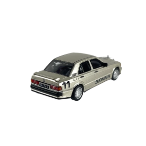 MERCEDES 190E 2.3-16 #11 AYRTON SENNA+FIGURE RACE OF CHAMP.1984 1:64 Mini GT Auto Competizione Modellino