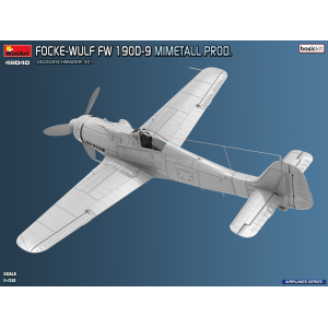 FOCKE-WULF FW 190D-9 MIMETALL PROD.BASIC KIT JAGDGESCHWADER 301 KIT 1:48 Miniart Kit Aerei Modellino