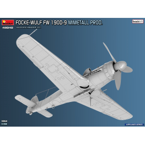 FOCKE-WULF FW 190D-9 MIMETALL PROD.BASIC KIT JAGDGESCHWADER 301 KIT 1:48 Miniart Kit Aerei Modellino