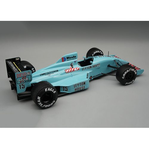 MARCH 881 ENGLAND GP 1988 M.GUGELMIN RAIN TYRES 1:18 Tecnomodel Formula 1 Modellino