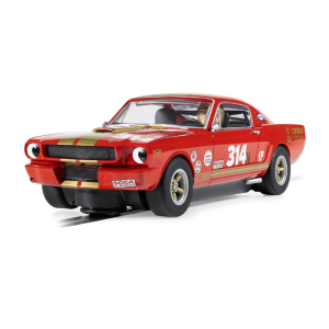 SHELBY GT350H RED AND GOLD SLOT 1:32 Scalextric Slot Modellino