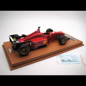 FERRARI F310 N.1 SPAIN GP 1996 RAIN TYRES M.SCHUMACHER 1:18 Tecnomodel Formula 1 Modellino