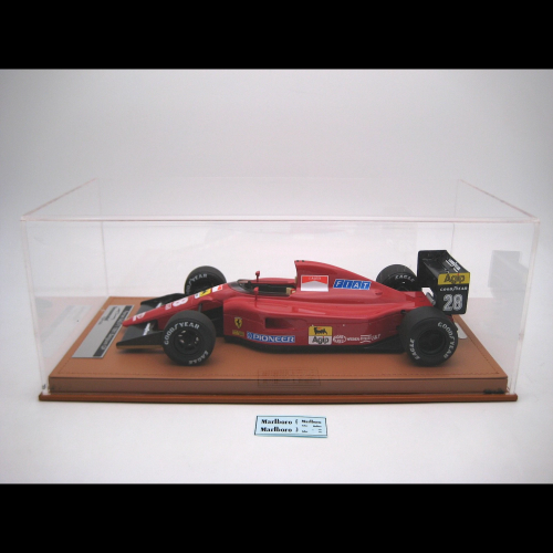 FERRARI 642 F1 N.28 BELGIUM GP 1991 J.ALESI 1:18 Tecnomodel Formula 1 Modellino