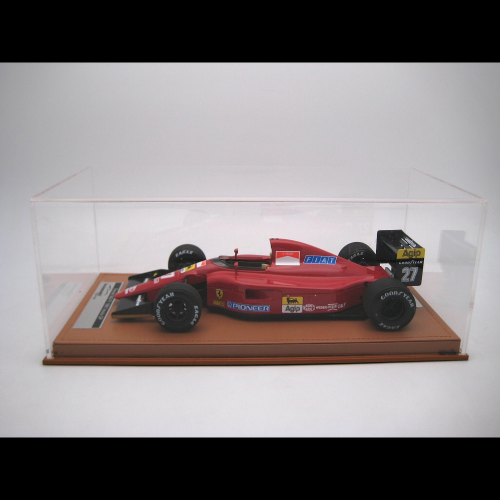 FERRARI 642 F1 N.27 IMOLA GP 1991 RAIN TYRES A.PROST 1:18 Tecnomodel Formula 1 Modellino