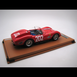FERRARI 250 TR59-60 N.202 TARGA FLORIO 1960 GINTHER-CABIANCA 1:18 Tecnomodel Auto Competizione Modellino
