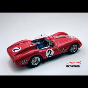 FERRARI 250 TR59-60 N.2 3RD 1000 KM NURBURGR.ALLISON-MAIRESSE-HILL 1:18 Tecnomodel Auto Competizione Modellino