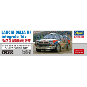 LANCIA DELTA HF INTEGRALE 16V RALLY "RACE OF CHAMPIONS 1991" KIT 1:24 Hasegawa Kit Auto Modellino