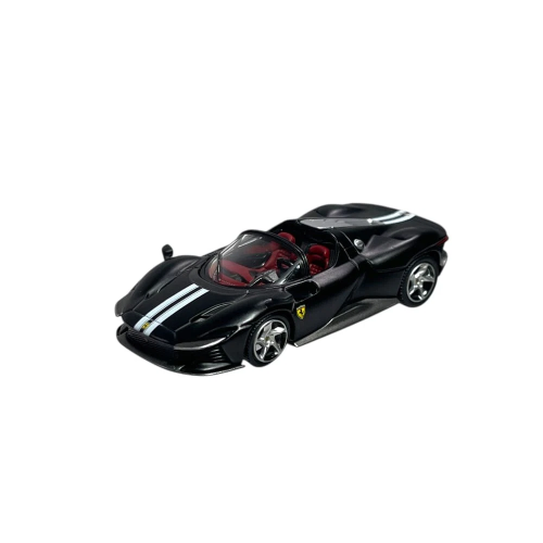 FERRARI DAYTONA SP3 MATTBLACK 2024 "BBR FOR MINI-GT"1:64 Mini GT Auto Stradali Modellino