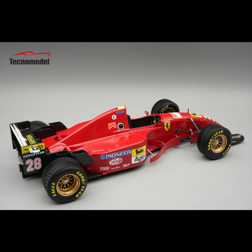 FERRARI 412T2 N.28 MONACO GP 1995 G.BERGER 1:18 Tecnomodel Formula 1 Modellino