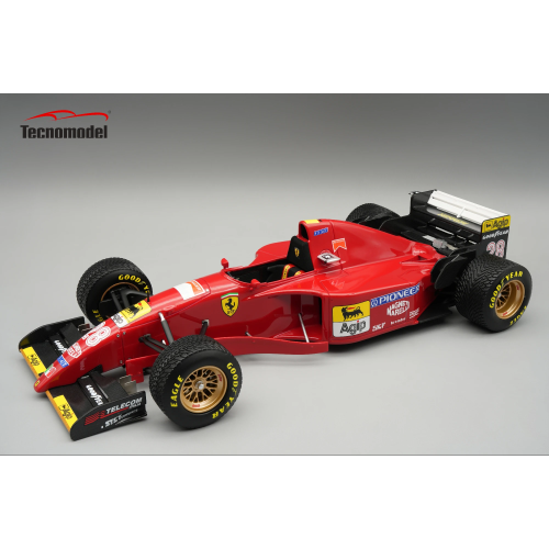 FERRARI 412T2 N.28 MONACO GP 1995 G.BERGER 1:18 Tecnomodel Formula 1 Modellino