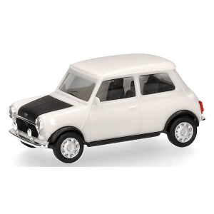 MINI MAYFAIR 2 PORTE BIANCO 1:87 Herpa Auto Stradali Modellino