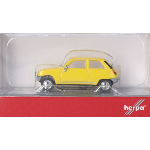 RENAULT R5 GIALLO 1:87 Herpa Auto Stradali Modellino