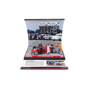 FERRARI 126 CK GRAN BRETAGNA GP 1981 GILLES VILLENEUVE 1:43 Brumm Formula 1 Modellino