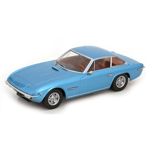 LAMBORGHINI ISLERO S 1969 LIGHT BLUE METALLIC 1:18 KK Scale Auto Stradali Modellino