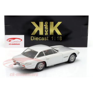 LAMBORGHINI ISLERO S 1969 SILVER 1:18 KK Scale Auto Stradali Modellino