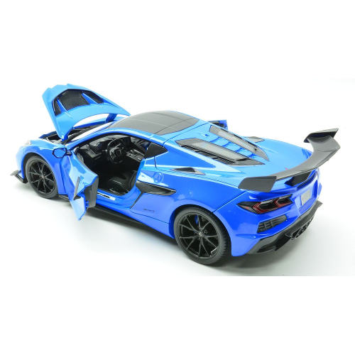 CHEVROLET CORVETTE ZR1 2025 BLUE 1:18 Maisto Auto Stradali Modellino
