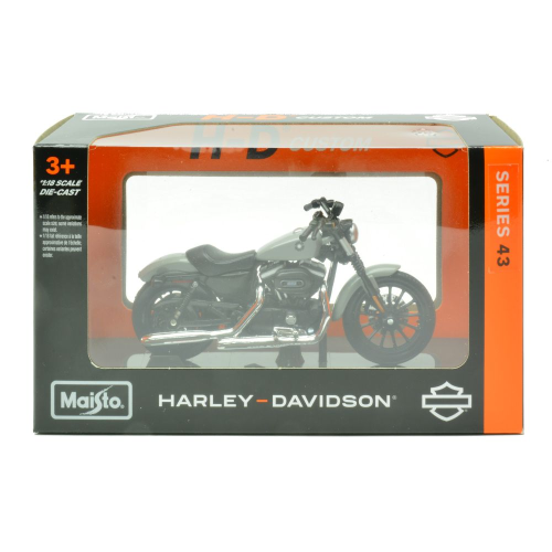 HARLEY DAVIDSON SPORTSTER IRON 883 2022 1:18 Maisto Moto Modellino