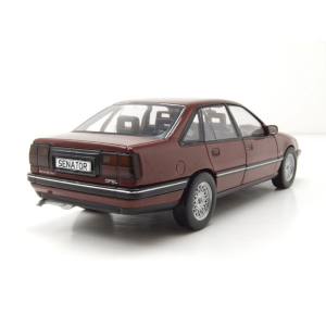 OPEL SENATOR B 1987 DARK RED 1:24 Whitebox Auto Stradali Modellino