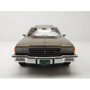 CHEVROLET CAPRICE ESTATE WAGON 1985 BEIGE/DECALS 1:18 ModelCarGroup Auto Stradali Modellino