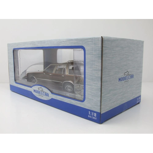 CHEVROLET CAPRICE ESTATE WAGON 1985 BEIGE/DECALS 1:18 ModelCarGroup Auto Stradali Modellino