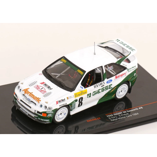 FORD ESCORT RS COSWORTH N.8 RALLY MONTE CARLO 1994 THIRY-PREVOT 1:43 Ixo Model Auto Rally Modellino