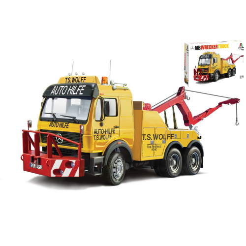 MB WRECKER TRUCK KIT 1:24 Italeri Kit Camion Modellino