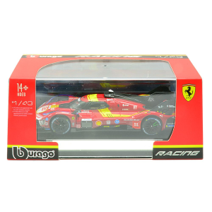 FERRARI 499P N.51 3RD LE MANS 2025 PIER GUIDI-CALADO-GIOVINAZZI 1:43 Burago Auto Competizione Modellino