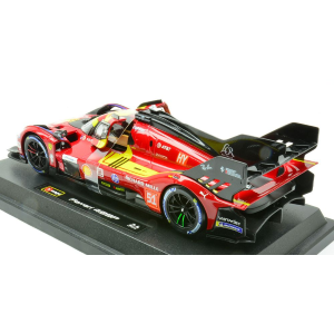 FERRARI 499P N.51 3RD LE MANS 2025 PIER GUIDI-CALADO-GIOVINAZZI 1:24 Burago Auto Competizione Modellino