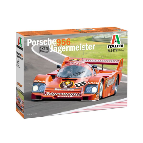 PORSCHE 956 JAGERMEISTER KIT 1:24 Italeri Kit Auto Modellino