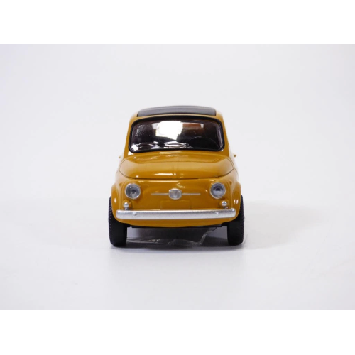 FIAT 500 F 1965 YELLOW POSITANO JET CAR 1:43 Norev Auto Stradali Modellino