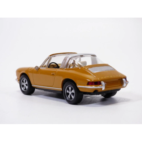 PORSCHE 911 TARGA 1969 BROWN JET-CAR 1:43 Norev Auto Stradali Modellino