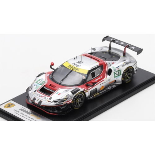 FERRARI 296 LMGT3 N.21 2ND LE MANS 2025 HERIAU-MANN-ROVERA 1:43 Looksmart Auto Competizione Modellino