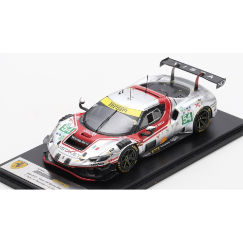 FERRARI 296 LMGT3 N.54 LE MANS 2025 FLOHR-CASTELLACCI-RIGON 1:43 Looksmart Auto Competizione Modellino