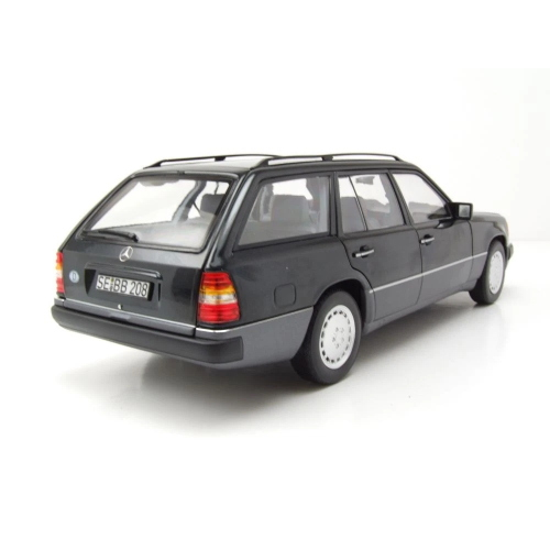 MERCEDES 300 D T-MODELL 1990 BLUEBLACK METALLIC 1:18 Norev Auto Stradali Modellino