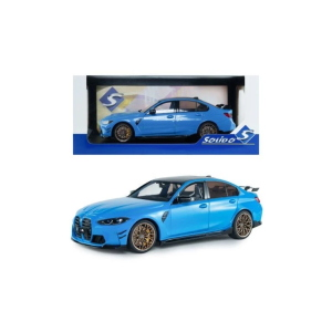 BMW M3 PERFORMANCE PARTSDAYTONA BEACH BLUE 2024 1:18 Solido Auto Stradali Modellino