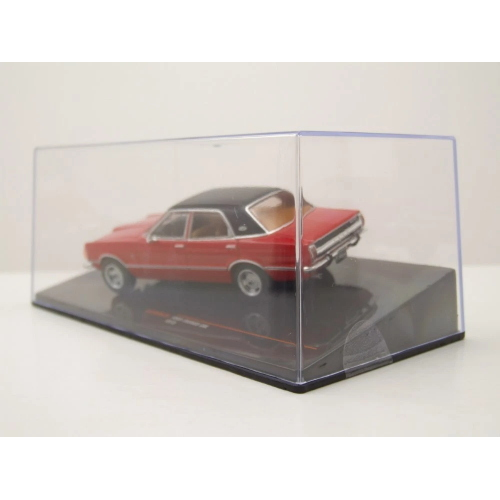 FORD TAUNUS GXL 1973 RED 1:43 Ixo Model Auto Stradali Modellino