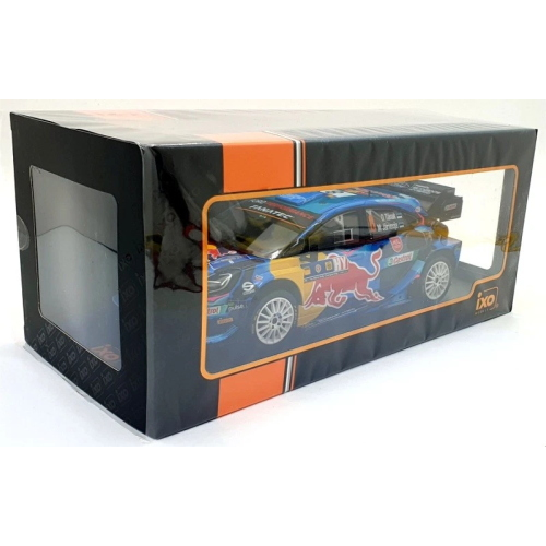 FORD PUMA WRC N.8 CENTRAL EUROPE RALLY 2023 TANAK-JARVEOJA 1:18 Ixo Model Auto Rally Modellino