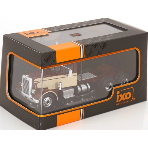PETERBILT 281 1955 BROWN/BEIGE 1:43 Ixo Model Camion Modellino