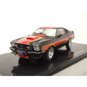 FORD MUSTANG II COBRA 1977 BLACK 1:43 Ixo Model Auto Stradali Modellino