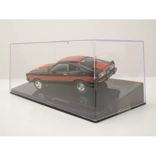FORD MUSTANG II COBRA 1977 BLACK 1:43 Ixo Model Auto Stradali Modellino