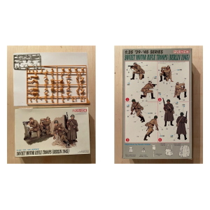 SOVIET MOTOR RIFLE 1945 KIT 1:35 Dragon Kit Figure Militari Modellino