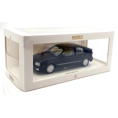 OPEL KADETT GSI 1991 BLACK METALLIC HELMUT SCHMIDT 1:18 Norev Auto Stradali Modellino