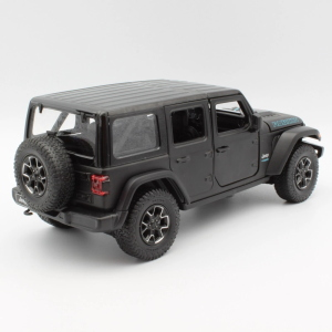 JEEP WRANGLER RUBICON 4XE BLACK 1:24 Rastar Auto Stradali Modellino