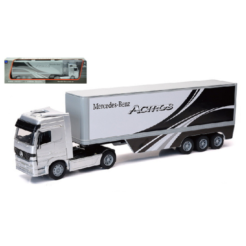 MERCEDES-BENZ ACTROS 1857 SILVER 1:32 New Ray Camion Modellino