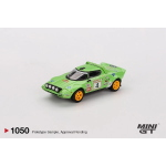 LANCIA STRATOS HF N.4 SPANISHRALLY CHAMPION 1979 1:64 Mini GT Auto Rally Modellino
