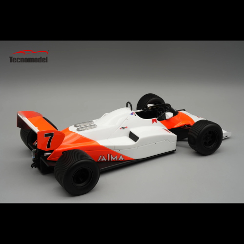 MCLAREN MP4/1C N.7 MONACO GP 1983 J.WATSON (RAIN TYRES) 1:18 Tecnomodel Formula 1 Modellino