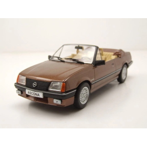 OPEL ASCONA C CABRIOLET 1985 DARK BROWN 1:24 Whitebox Auto Stradali Modellino