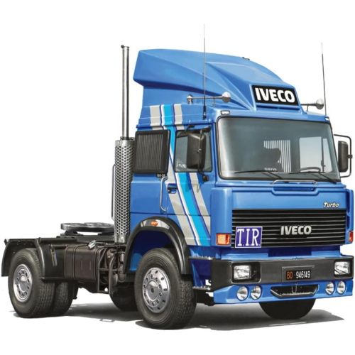 IVECO 190.38 COWBOY TURBO TRACTOR TRUCK 2-ASSI 1984 1:24 Italeri Kit Camion Modellino